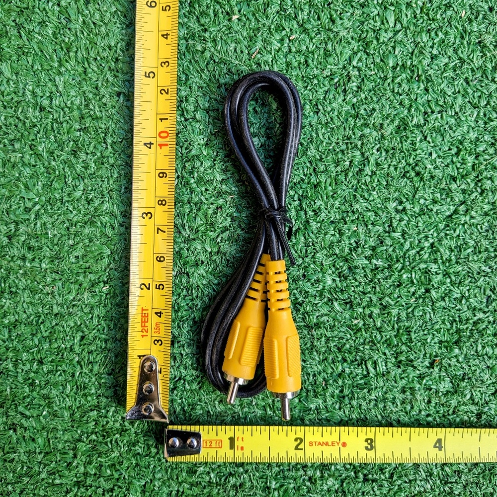 3ft Single 1:1 RCA Male to Male Audio/Video Composite Stereo Connector Cable New - Picture 2 of 2